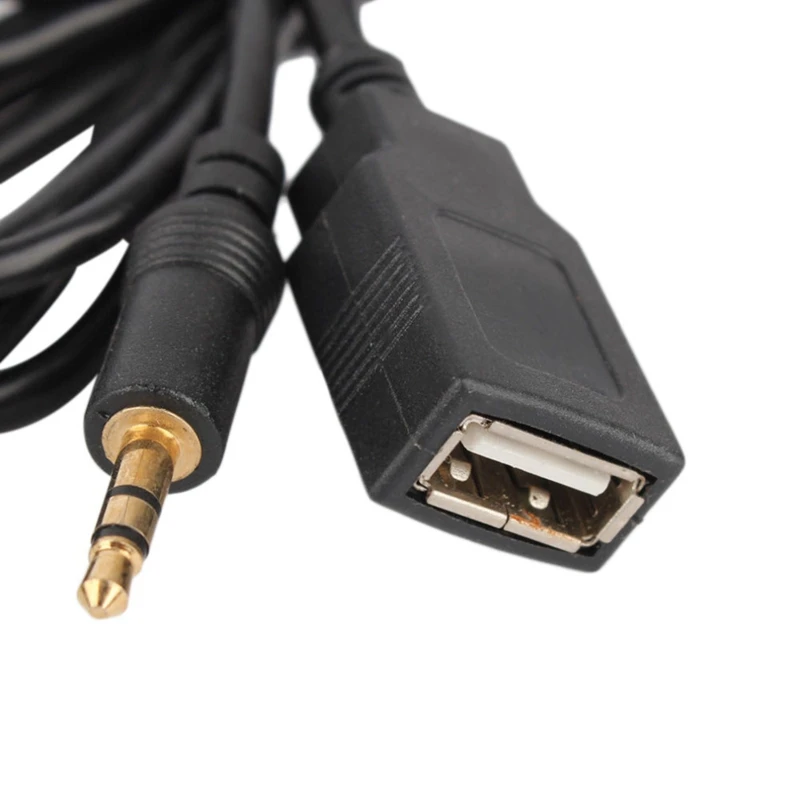 Адаптер USB AUX для MP3-плеера Автомобильный цифровой музыкальный преобразователь