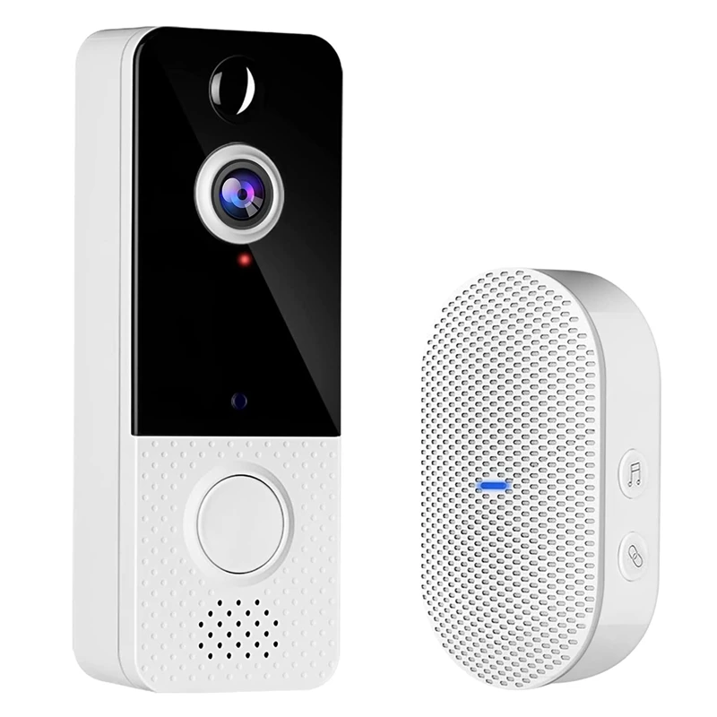 

Video Doorbell Camera,1080P HD Wireless Doorbell Camera With Chime,Motion Detection,Two-Way Audio,Cloud Storage Us Plug
