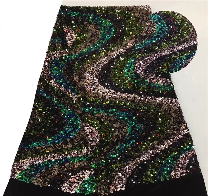 Африканский кружевной тюль с пайетками ткань 2020 высокое качество материал