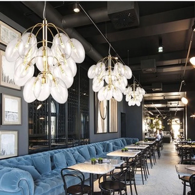 Дизайнерская Подвесная лампа в гостиную креативный светильник скандинавском