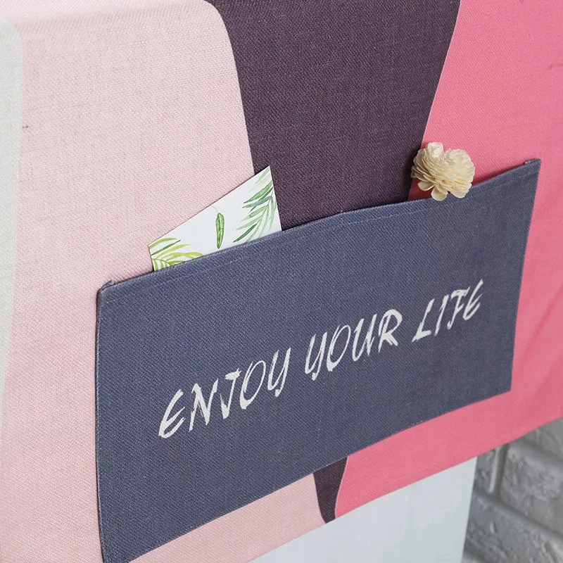 

Geometric Washing Machine Covers Cotton Linen Dust Covers Refrigerator organizer Fridge Dust Cover Home Decor lavador