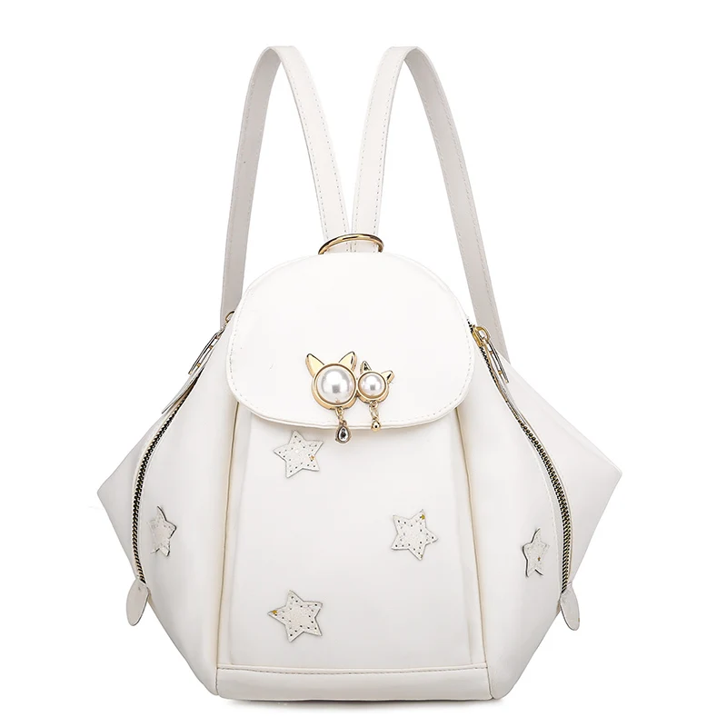 Женский модный рюкзак женский из искусственной кожи школьная сумка на плечо для