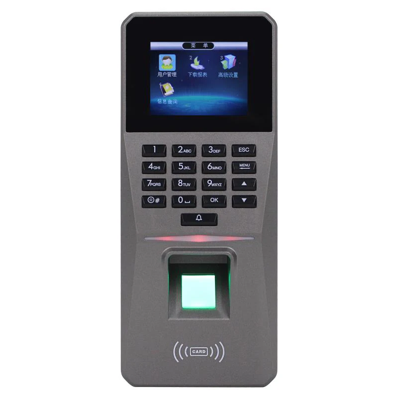 

Access Control Kits DC 12V 2.4Inch TFT Display Fingerprint Password Card Door Alarm Attendance Access Control Rfid Lock