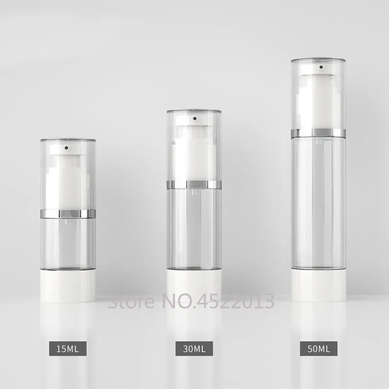 Пустая Косметическая безвоздушная бутылка 15ml30ml50ml 10/20/30 шт./лот. Прессованная