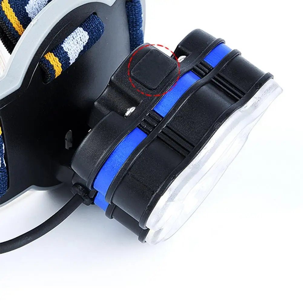 

Super Bright Rechargeable Headlamp 6 LED Waterproof Flashlight For Camping Led Headlamp LED Flashlight Bicycle Torch
