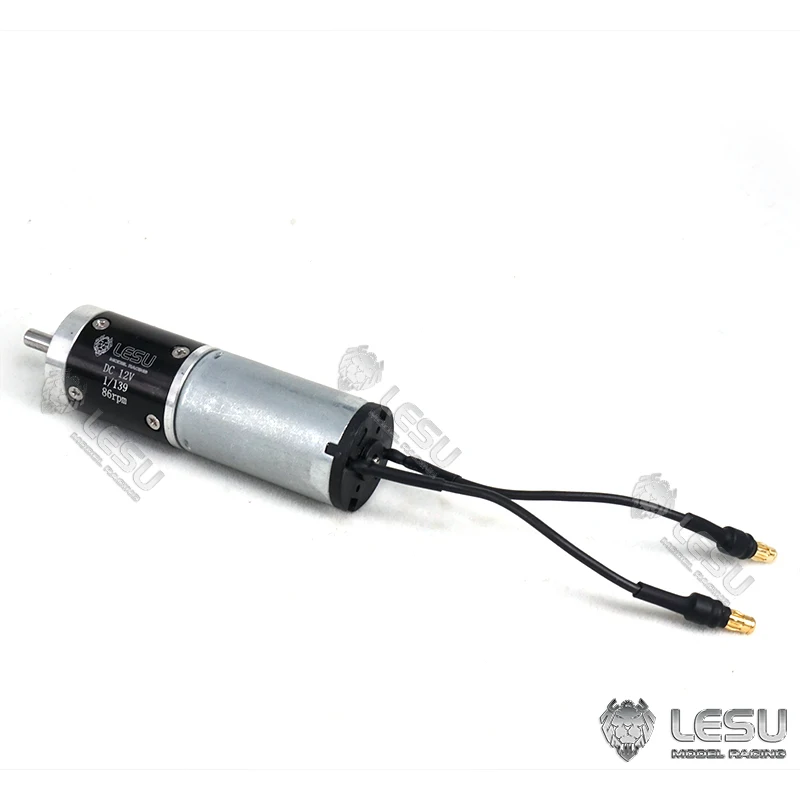Детали щеточного двигателя LESU для 1/14 RC Metal Carter 374 Komatsu AC360 гидравлический