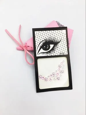 1 шт. 3D сексапильное рождественское DIY блестящая Татуировка бриллиант макияжная подводка для глаз для теней для век, для лица Стикеры драгоценный камень макияж глаз с украшением в виде кристаллов наклейка для глаз