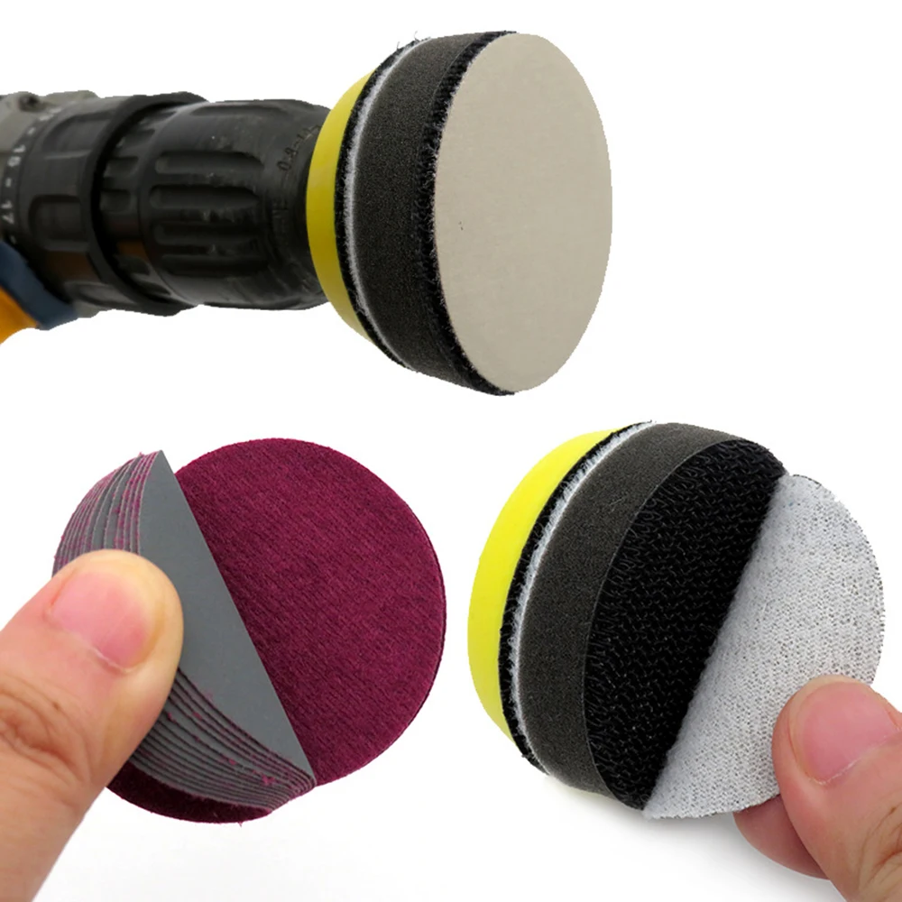 

20pcs 2inch Sanding Discs Polishing Grinding Hook & Loop Sandpaper Sander Pads