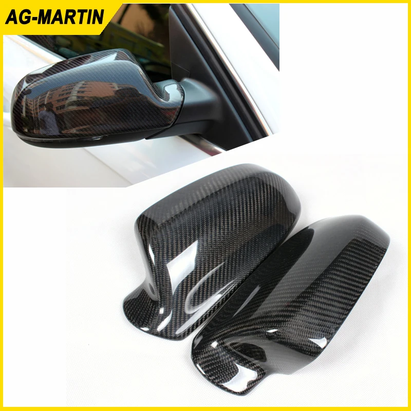 

Overlasting Real Carbon Fiber add-on Type Auto Side Wing door mirror cover car rearview mirrors caps for Audi RS5 2008-2011
