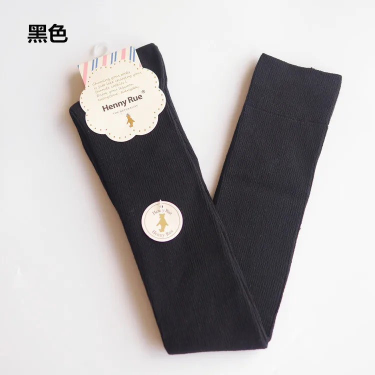 1 пара хлопковые однотонные модные пикантные теплые гольфы до бедра длинные