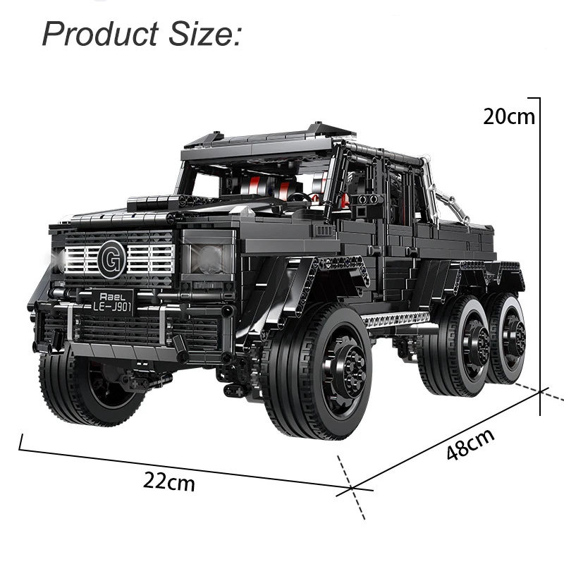 3300 шт. высокотехнологичный внедорожник детский внедорожник|Блочные