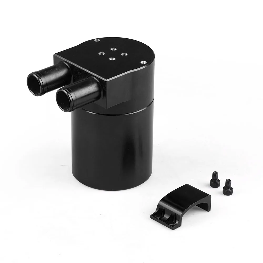 Маслоуловитель БАК резервуар 350 мл CNC высокопроизводительный Черный алюминиевый