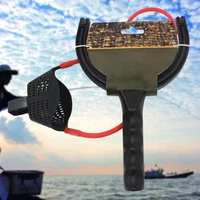 fishing slingshot bait thrower long shot lure dispenser feeder for carp