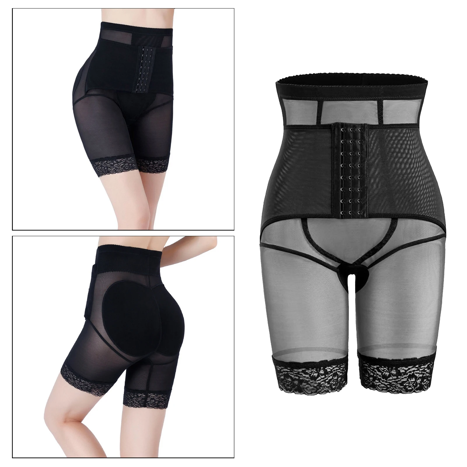 

Womens Butt Lifter Panties Seamless Briefs High Waist Shapewear