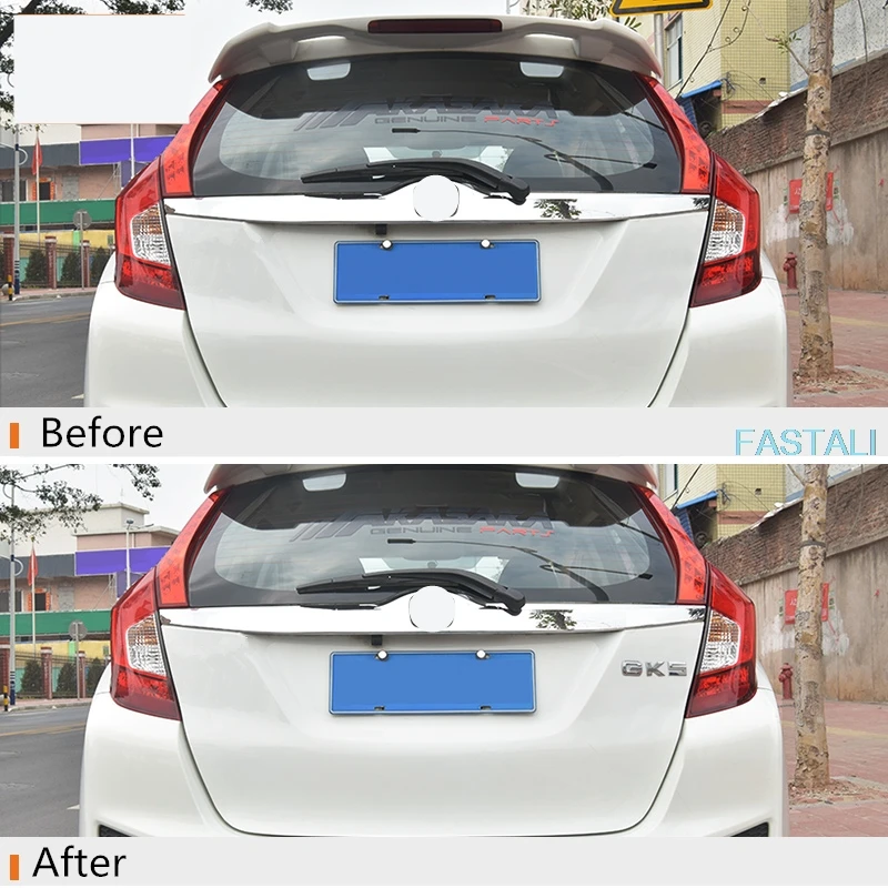 Для Honda FIT JAZZ 2014 19 Металлическая Автомобильная этикетка GK5 3D трехмерные буквы