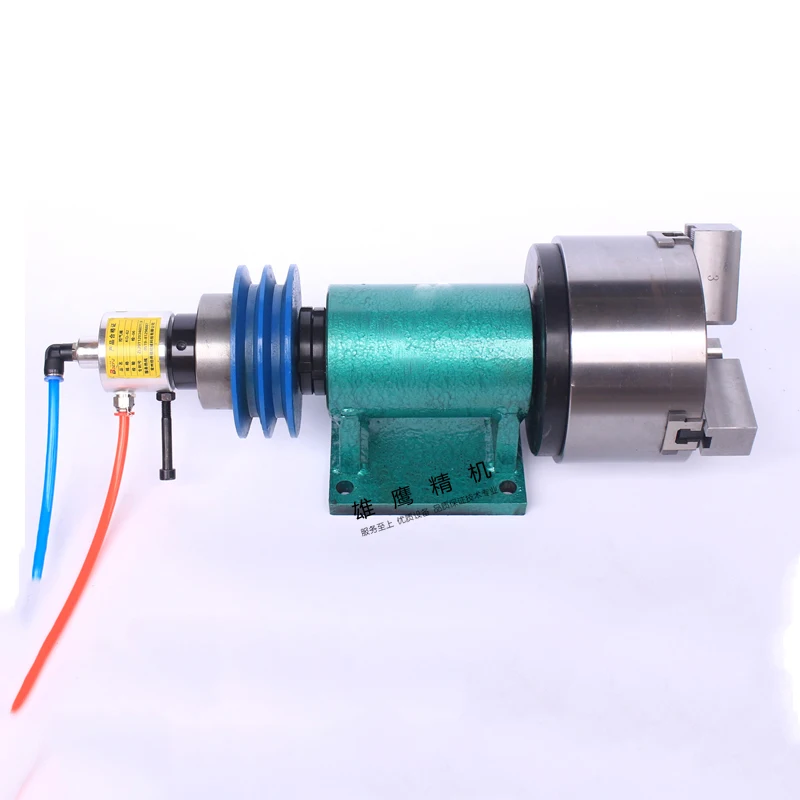 130 шпиндель токарного станка с пневматическим патроном полностью автоматическая