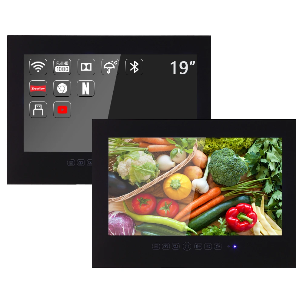 

Оригинальный черный зеркальный смарт-телевизор Magic для ванной, водонепроницаемый телевизор, система Android 10,0, дистанционное управление Youtube, ...
