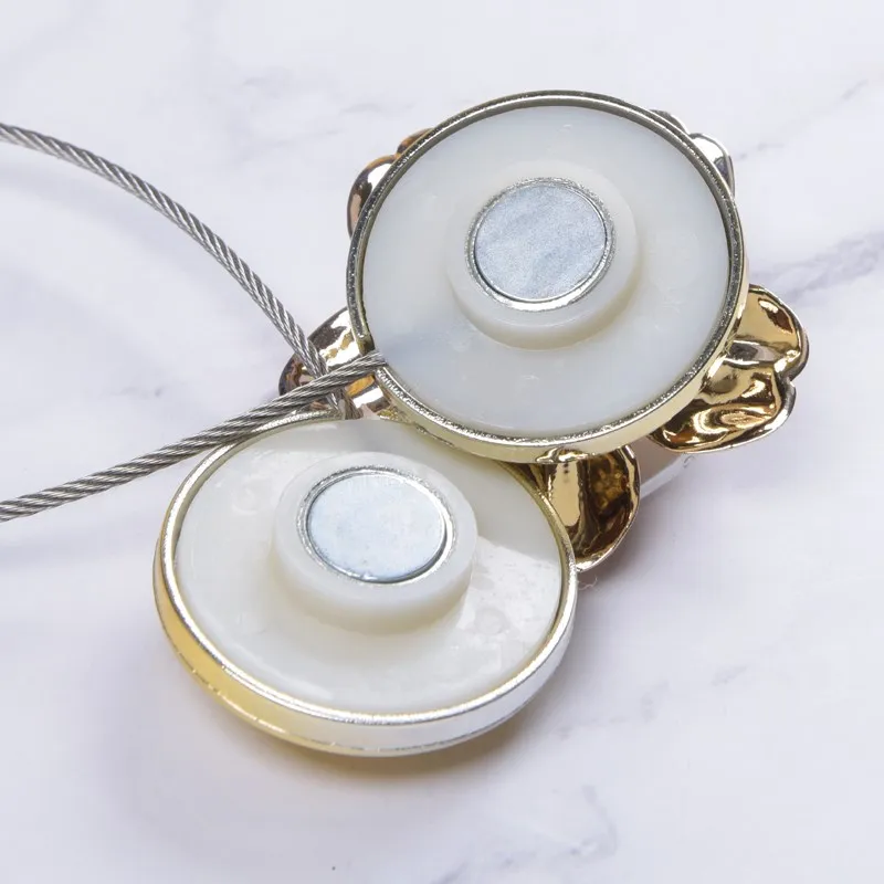 Магнитная пряжка для штор европейская простота магнитный держатель занавесок на