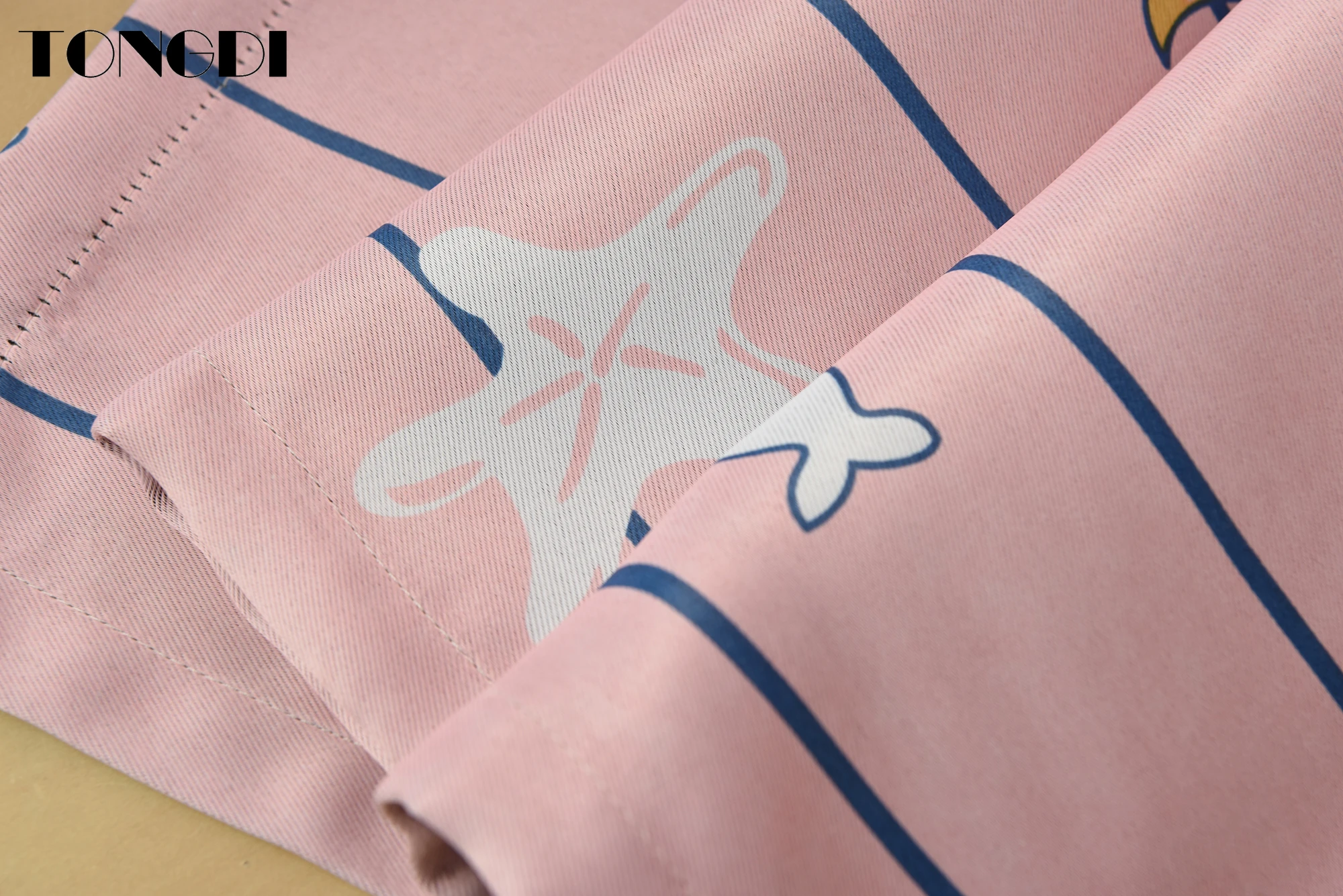 Плотные Занавески TONGDI с принтом для детей высококачественные украшения дома