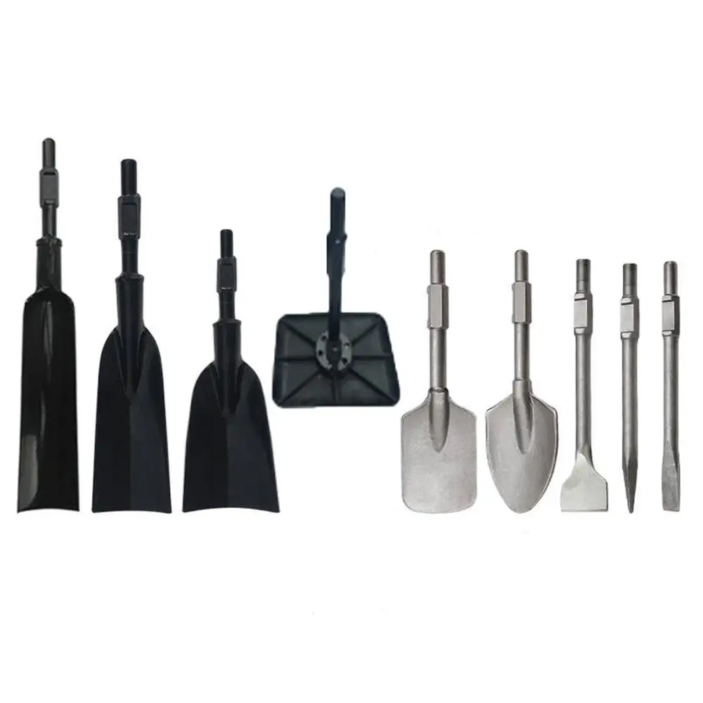 Tree digging shovel,spade,root cutting shovel,pointed pick,flat pick,Drilling and ramming plate for tree digger/seedling digger