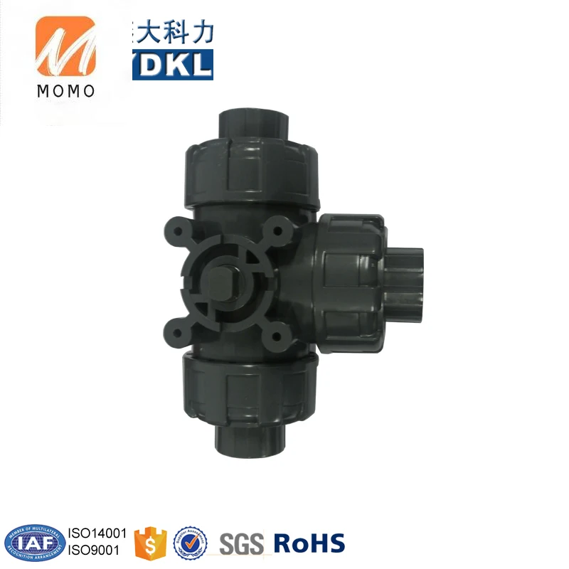 

Large Diameter Pipe Connector 3-way Pvc Valves And Fittings