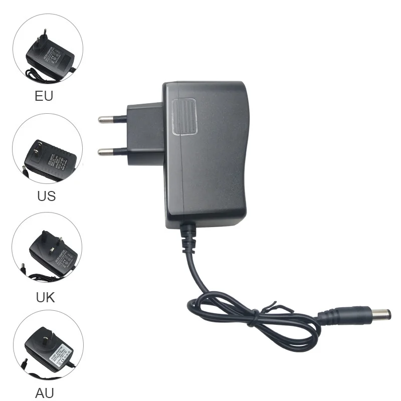 1 шт. 1A 2A 3A 5A 6A 8A Питание адаптер AC100V 240V переменного тока в постоянный 12В светильник