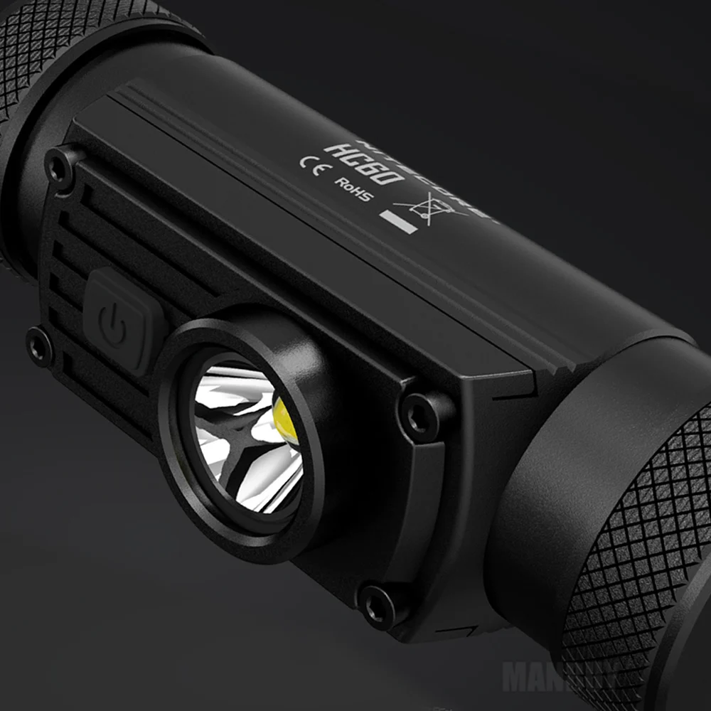 Nitecore перезаряжаемый налобный фонарь CREE XM-L2 U2 1000 люмен светодиодный