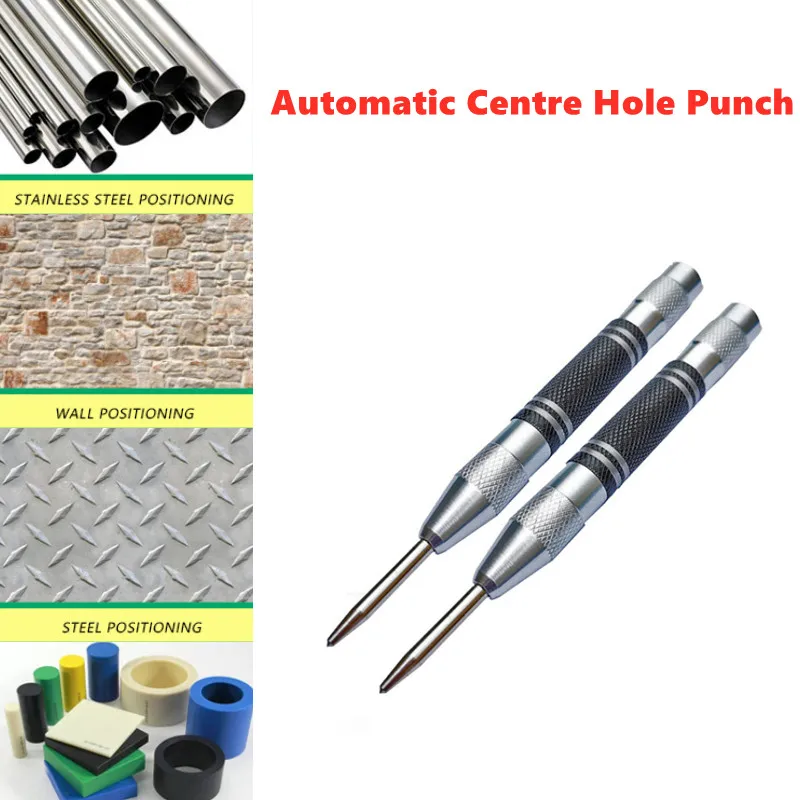 

Суперпрочный автоматический центральный дырокол, Универсальный автоматический центральный дырокол, регулируемый пружинный металлически...