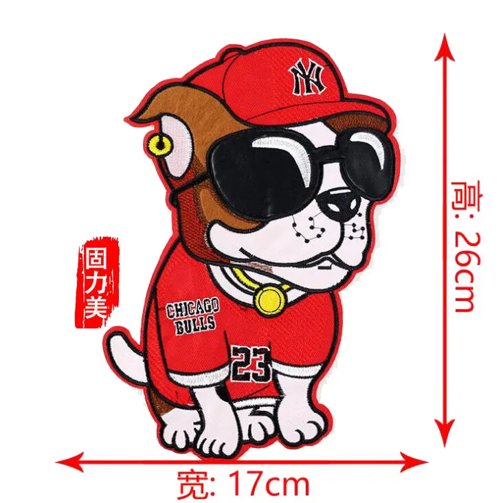 1 шт. полотенце с вышивкой в виде мультяшных животных панды собаки медведя