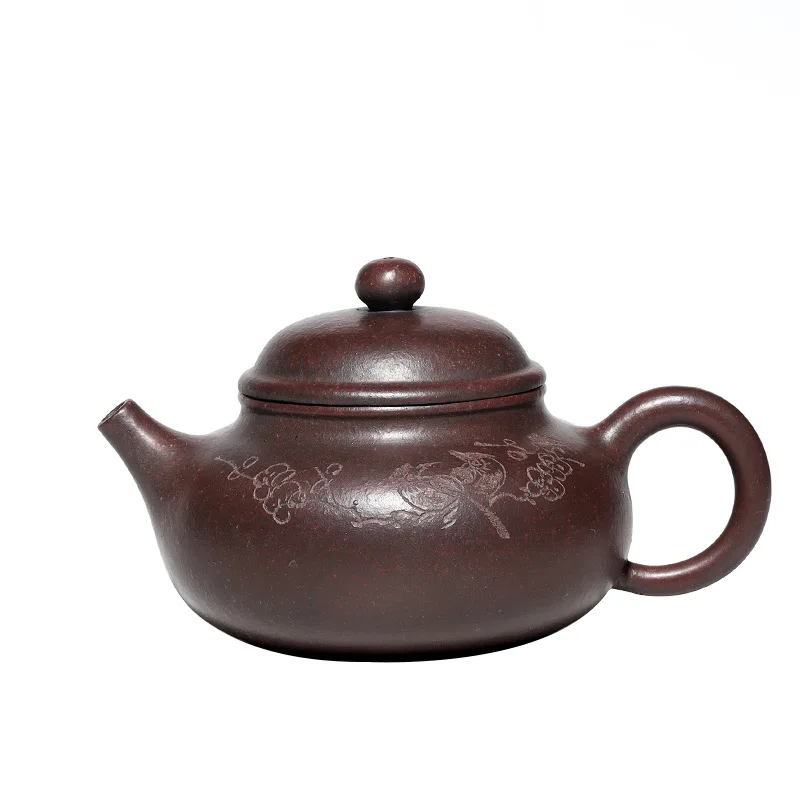 

Exquisite Yixing purple clay teapot carving kiln