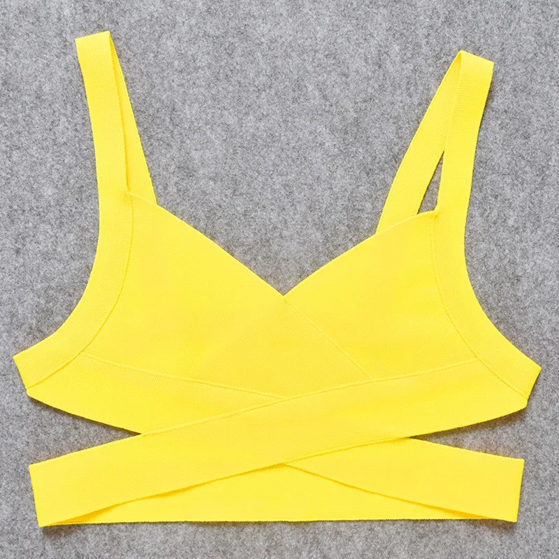 Новинка 2020 женские летние майки топы бандажный бюстгальтер без рукавов