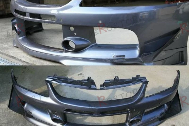 Накладка на передний бампер из углеродного волокна для EVO 9 | Автомобили и