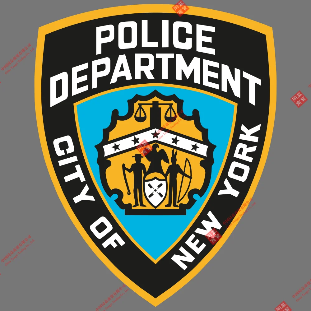 

NYPD Police Vinyl Racing Helmet Sticker Car Truck Window Decal New York Police Department Motorcycle Laptop Waterproof Stickers