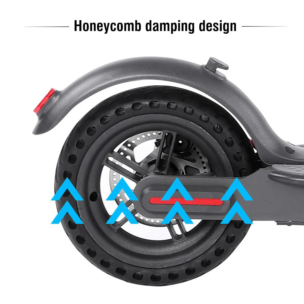 Fit for Xiaomi Mijia M365 Scooter Tire Skateboard Hollow Solid Tyres Shock Absorber Electric Rubber Tires | Спорт и развлечения