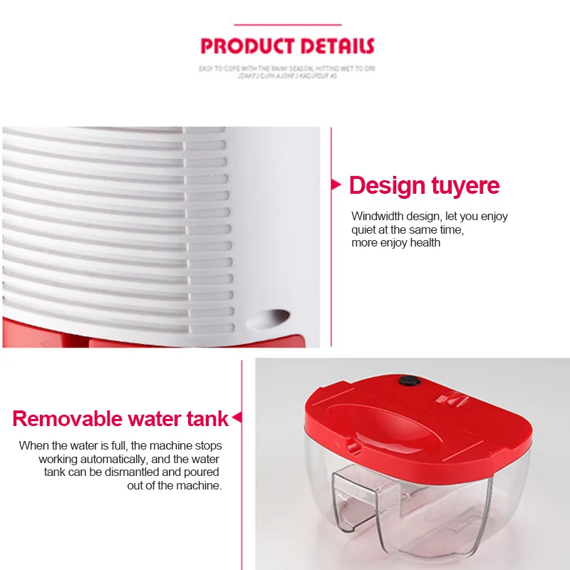 Hot Portable Moisture Dehumidifier Purifying Air Household for Room Basement Bathroom D6 | Дом и сад