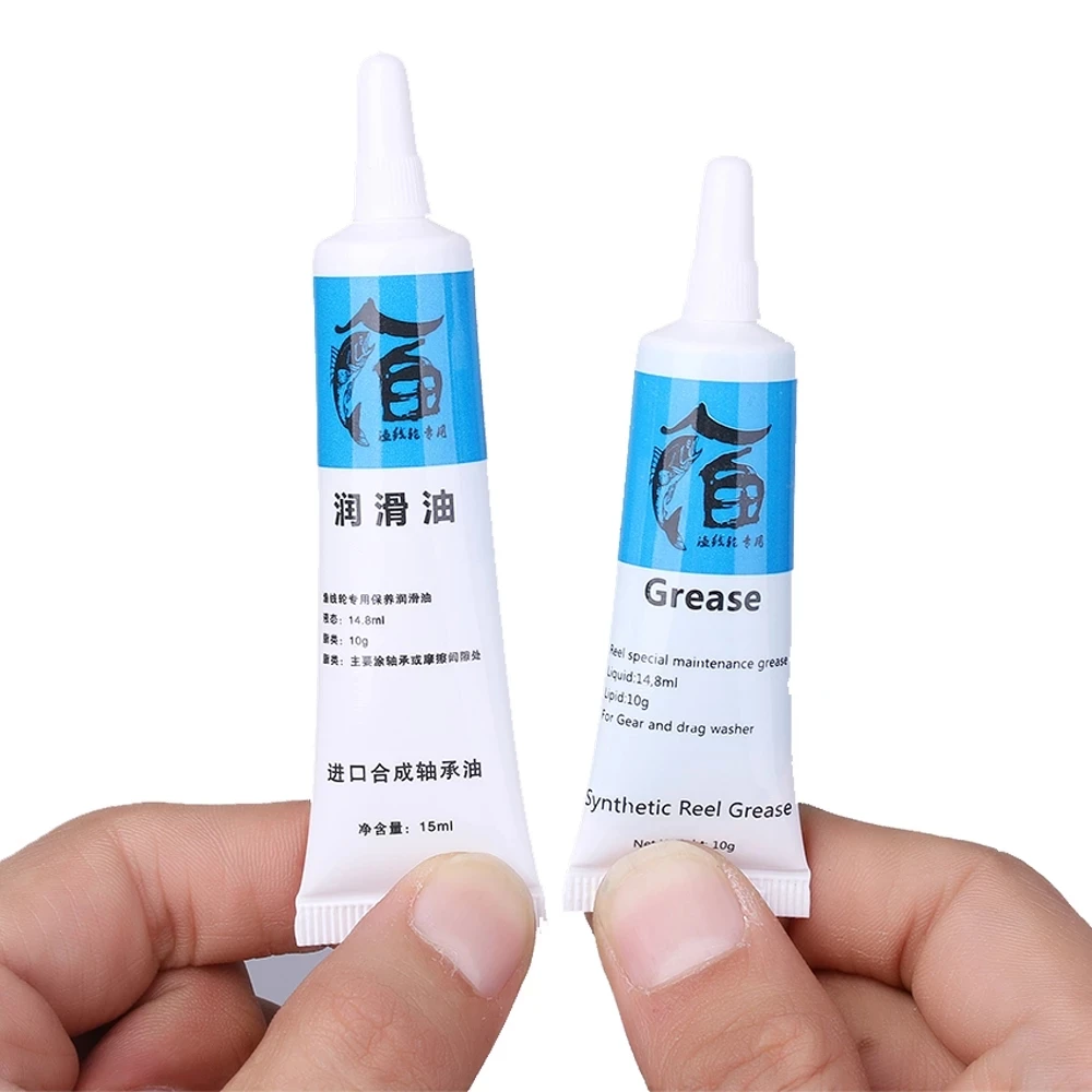 2 предмета Рыболовная катушка масло металлические звездочки консистентная