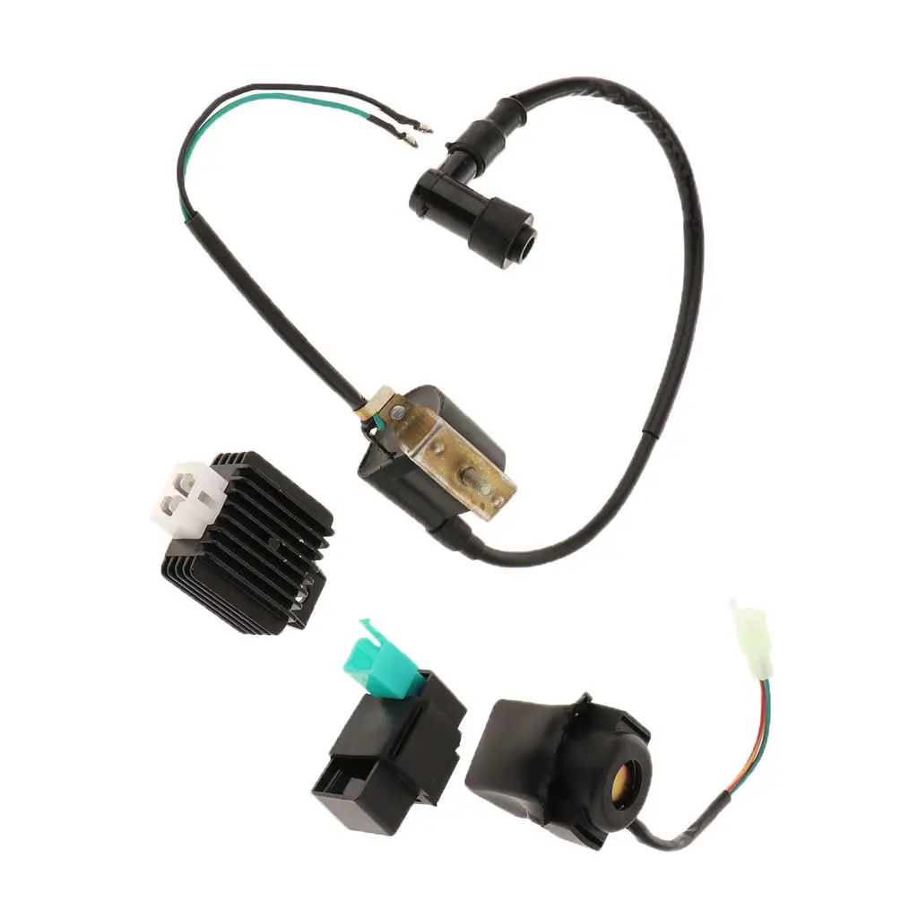 Performance Ignition Coil + AC CDI Starter Relay Solenoid for 90cc ATV | Автомобили и мотоциклы