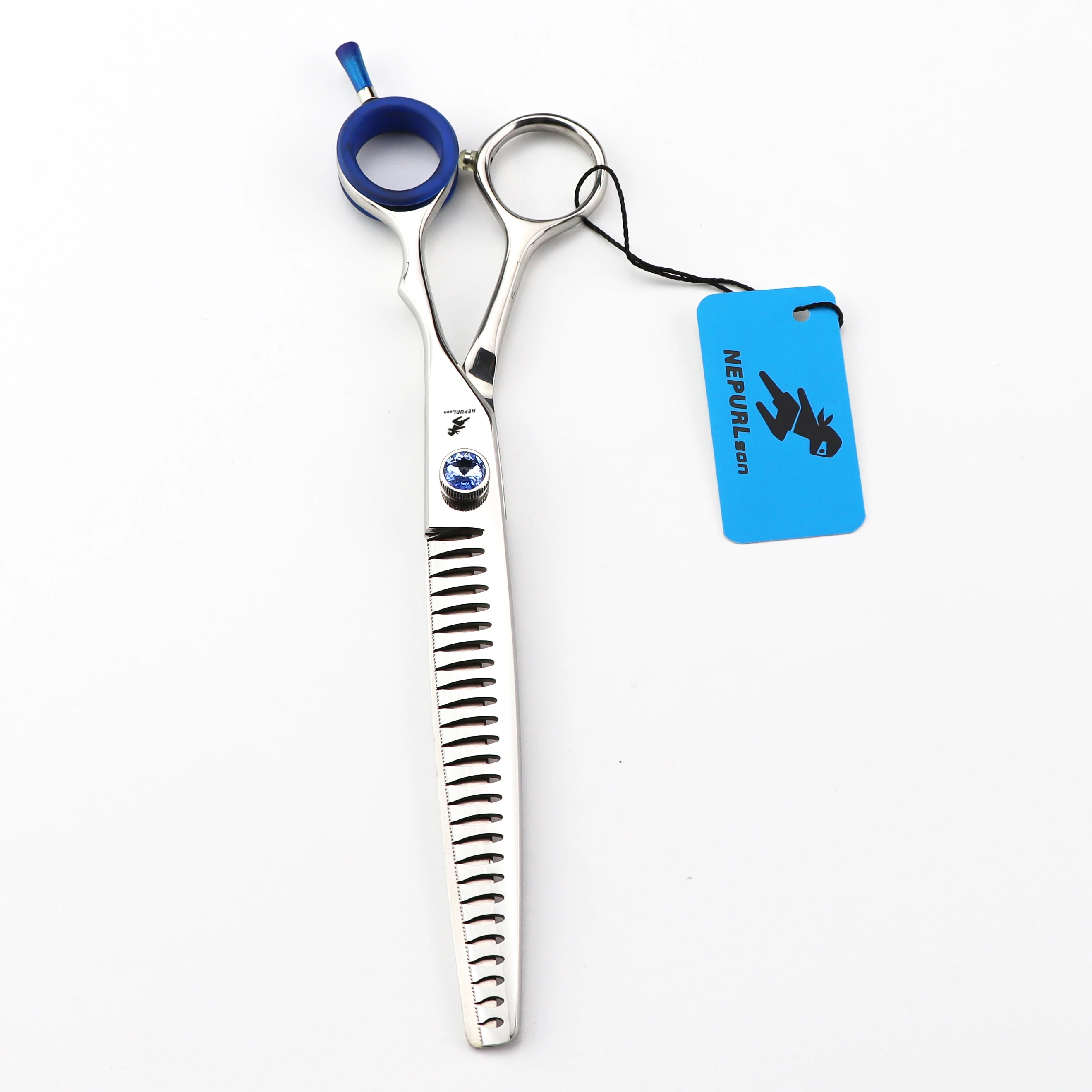 

8.0inch professional scissors dog pet grooming polishing tool animal hair Cutting Scissors