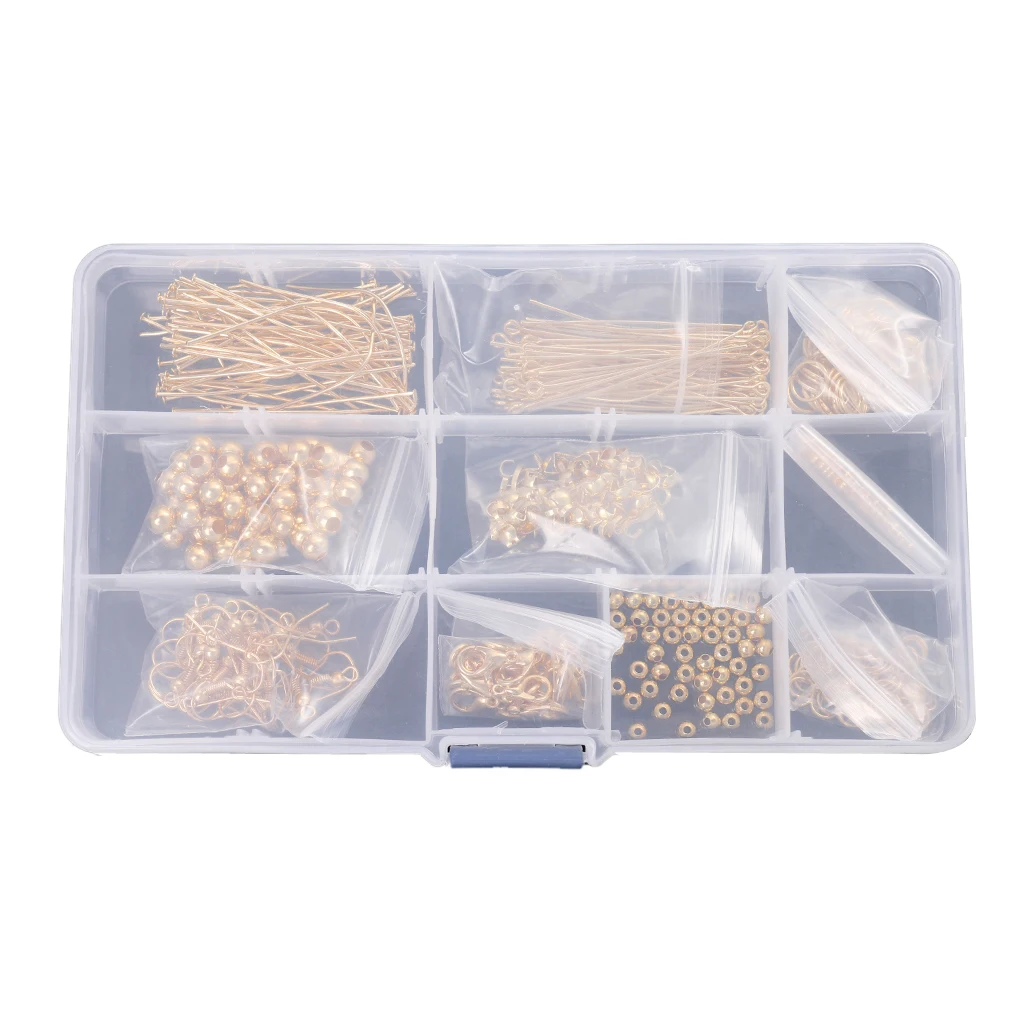 

Box of Jewelry Making Starter Kit Set Findings