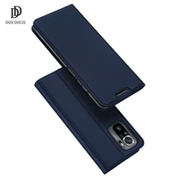 for xiaomi redmi note 10s case dux ducis magnetic stand flip pu wallet leather case for redmi note 10s cover with card slot