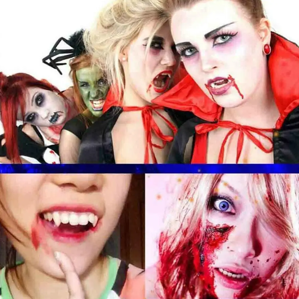 Хэллоуин Страшные кровавая игрушки искусственный капсулы с кровью рвота мешок