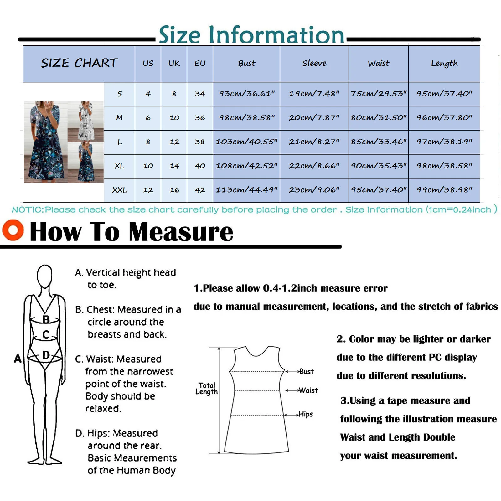 

Dress Women Summer Korean Women's New Casual V-neck Zipper Non-positioning Printing Midi Dress Damen Abend Kleid Lang Weiss