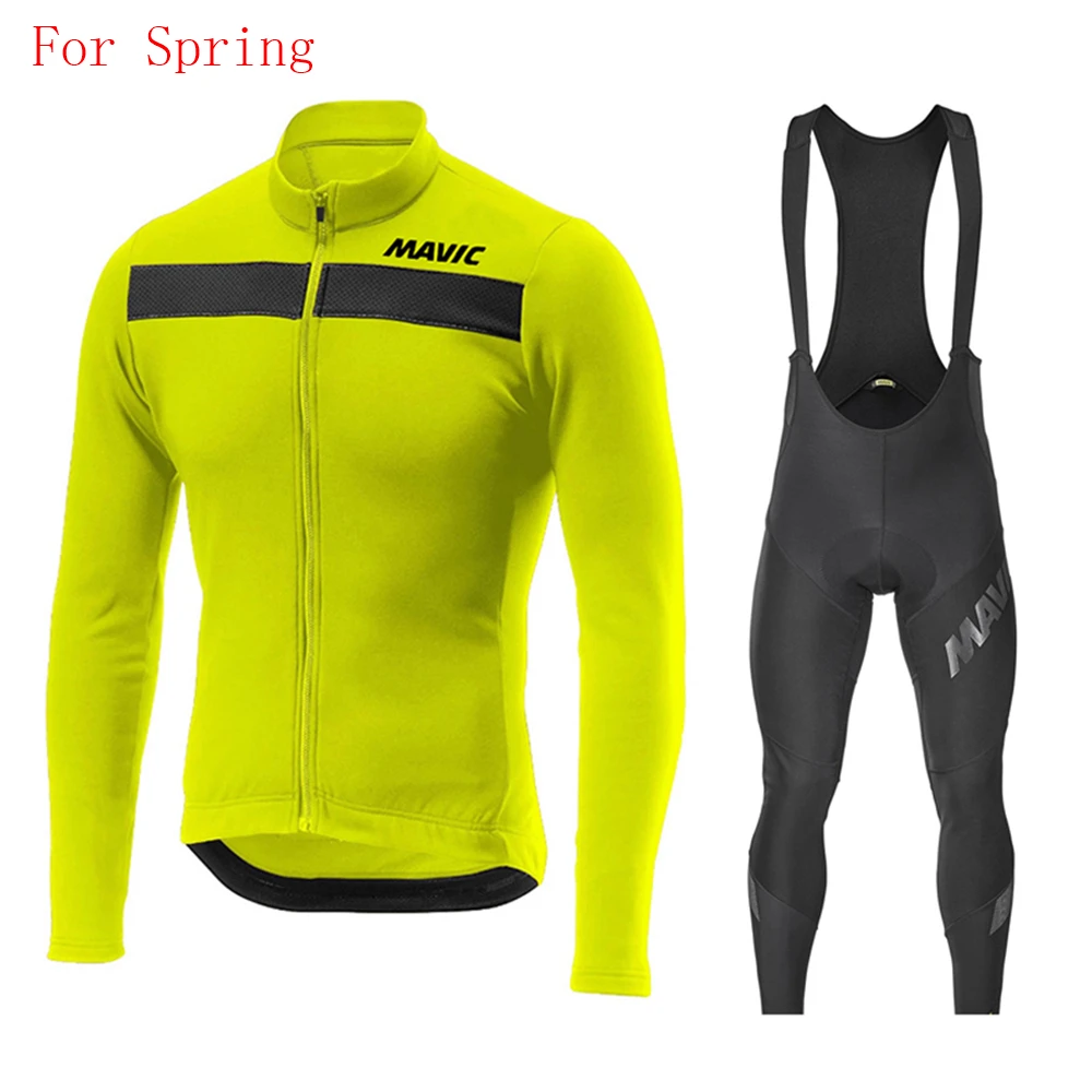 

Spring Autumn Cycling Jersey 2021 Pro Team Mavic Long Sleeve Cycling Clothing Bike Ciclismo Mtb Ropa De Hombre Cycling Clothes