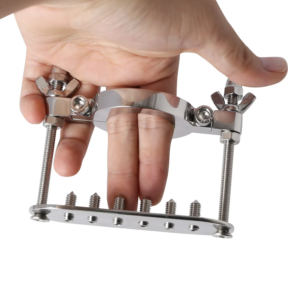 Нержавеющая сталь шипами шар сногсшибательное соковыжималка пенис дробилка