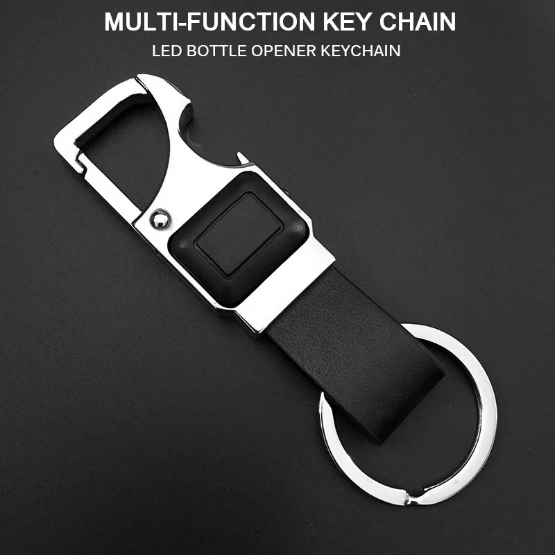 Многофункциональный брелок из цинкового сплава автоматический светодиодный