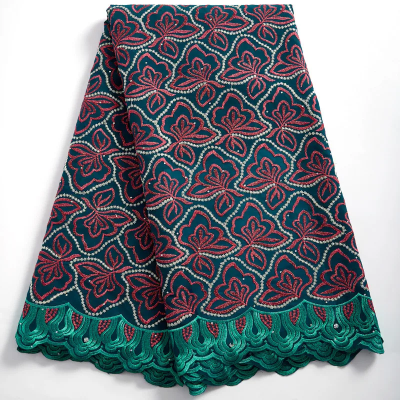 

Kalume African Lace Fabric Stones Swiss Voile In Switzerland High Quality Nigerian Cotton Lace Fabric For Dress Party Sew H2370