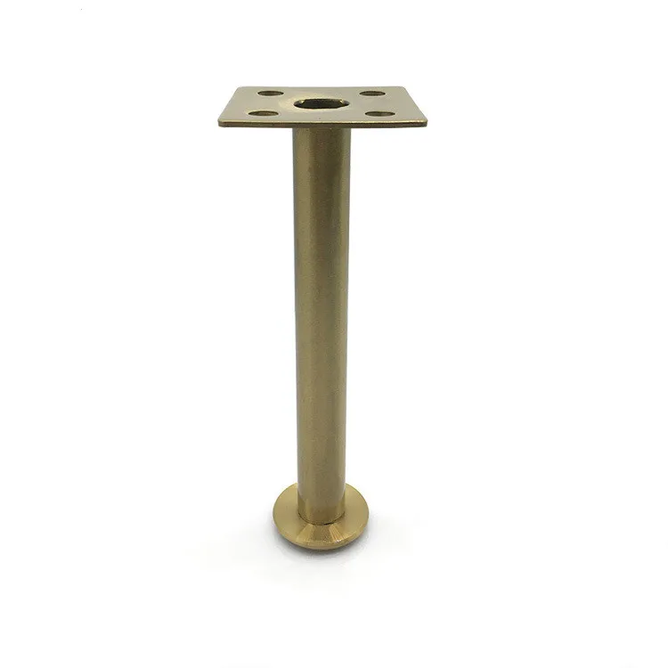 

Metal Legs Golden Iron Straight Furniture Support 13/ 16/ 21cm Cabinet Wood Table Feet Furniture Accessories 1/ 2/ 4/ 6/ 8pcs