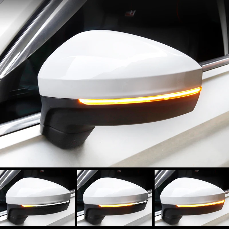 Для Фольксваген тигуан 2017 2018 2019 динамический поворотный сигнал светодиодный