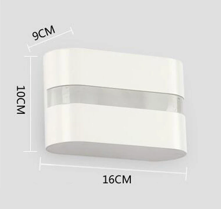 Goedkoop 8 Stks/partij 10W LED Indoor Wandlamp IP67 Opbouw Outdoor Cube LED Wandlamp, Wit Up En Down Wandlamp Voor Thuis Lamp