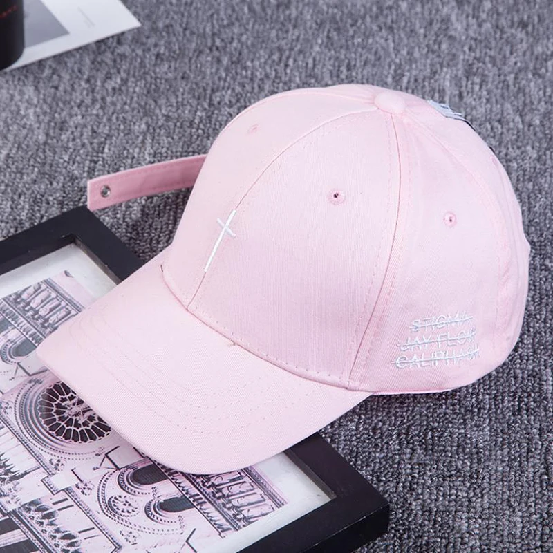 LA Новая Мужская Женская мода вышивка крест бейсбольная кепка хлопок Snapback шляпа